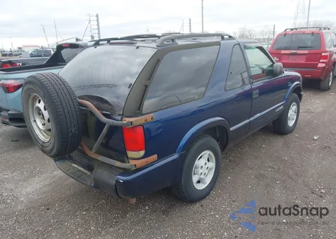 1999 Chevrolet Blazer Ls from USA, damaged, VIN 1GNCT18W5XK237186